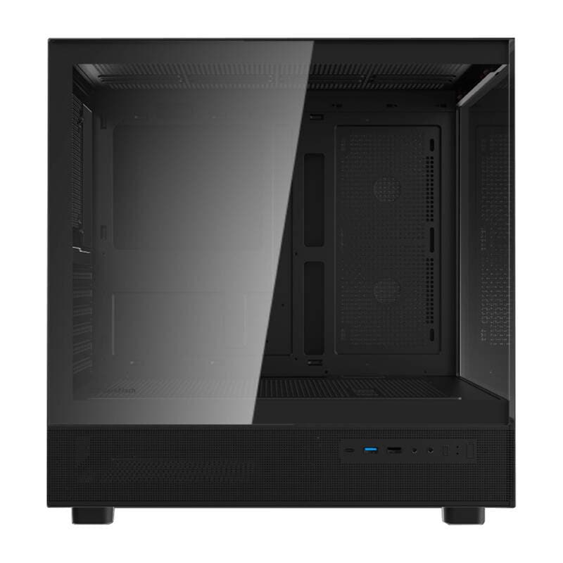 Darkflash DPX90 datorchassi (svart) + 3 fläktar