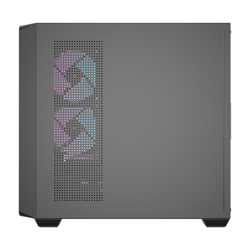Darkflash DS900WD datorchassi (svart) + 4 fläktar