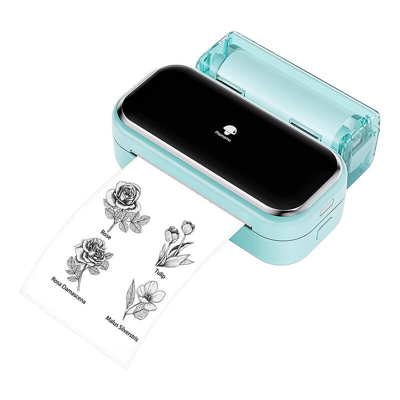 Phomemo M03 bärbar etikettskrivare (grön)