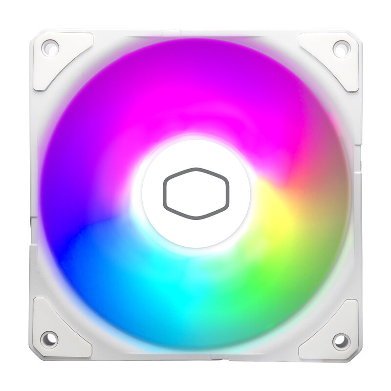 Cooler Master SickleFlow Edge 120 ARGB-fläkt (vit)