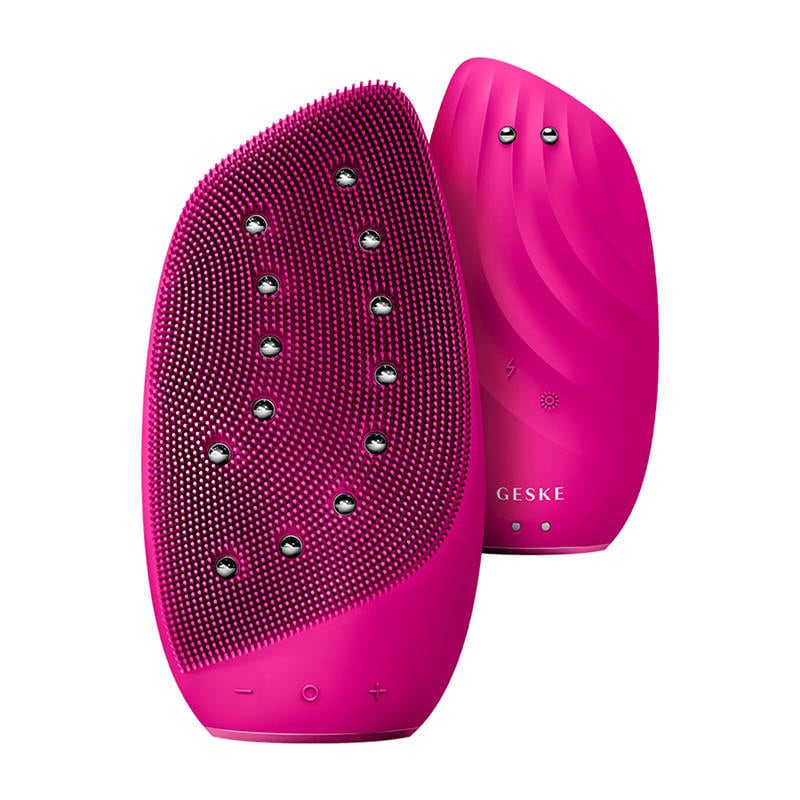 Sonic Thermo Facial Brush & Face-Lifter 8in1 Geske med APP (magenta)