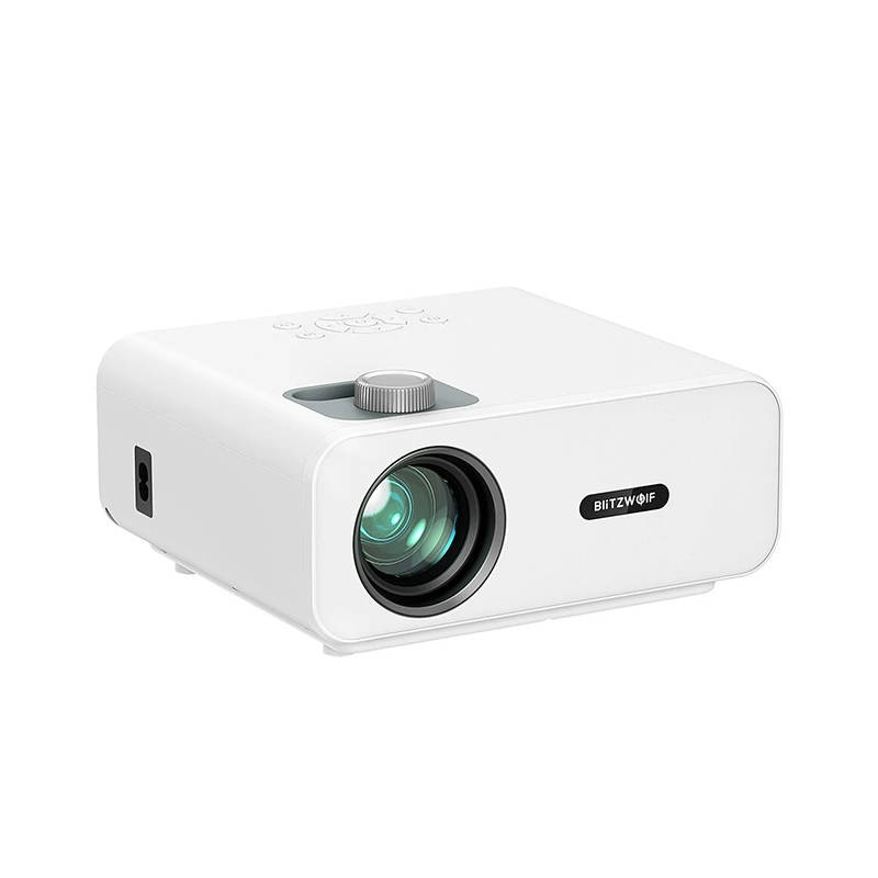 LED-projektor BlitzWolf BW-V5 1080p, HDMI, USB, AV (vit)