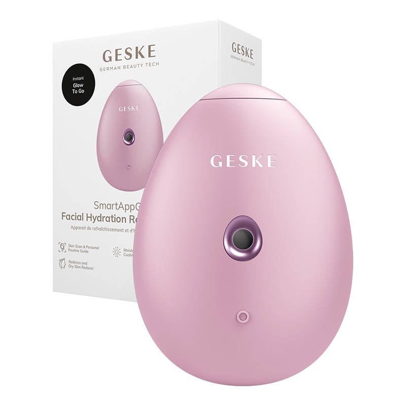 Facial Hydration Refreshes 4in1 Geske med APP (rosa)