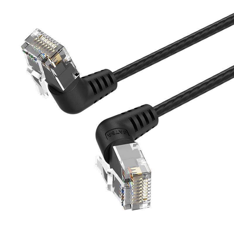 Nätverkskabel UTP Cat.6 Vention IBOBF, RJ45 Ethernet, 1m (svart)
