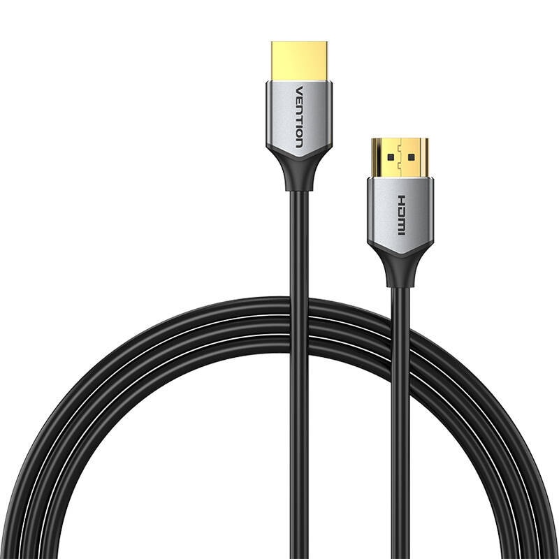 Ultratunn HDMI-kabel Vention ALEHH 2m 4K 60Hz (Grå)