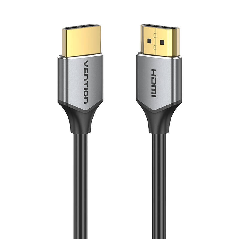 Ultratunn HDMI-kabel Vention ALEHI 3m 4K 60Hz (Grå)