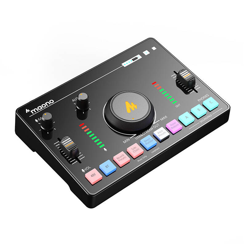 Ljudmixer och ljudkort AMC2 Neo / USB-ljudkort / Streamingmixer