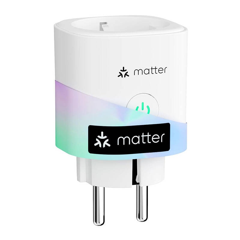 Smart kontakt MEROSS MSS315MA-EU med energimonitor (Matter)
