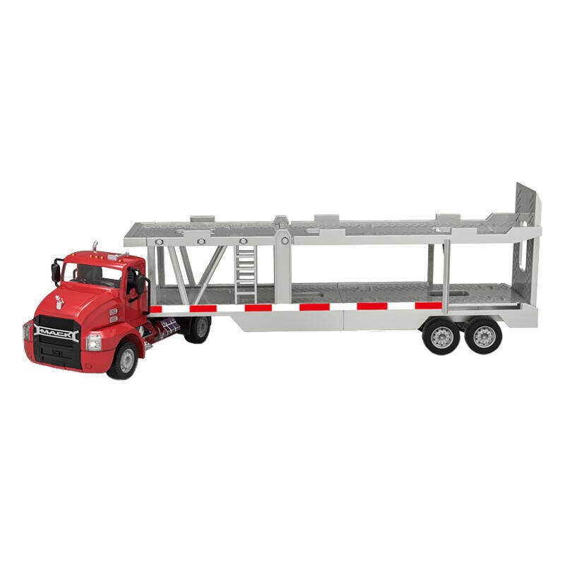 Fjärrstyrd lastbil 1:26 Double Eagle (röd) (Car Transporter) E583-003
