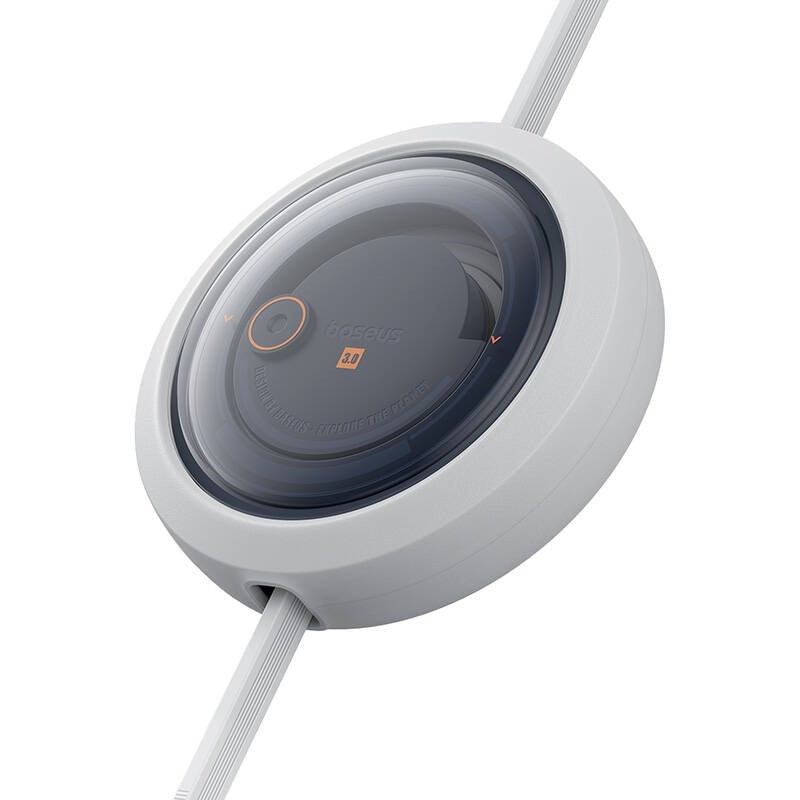 Snabbladdningskabel 3in1 Baseus Free2Draw, USB till micro USB+USB-C+Lightning, 3,5A, 1,1m (vit)