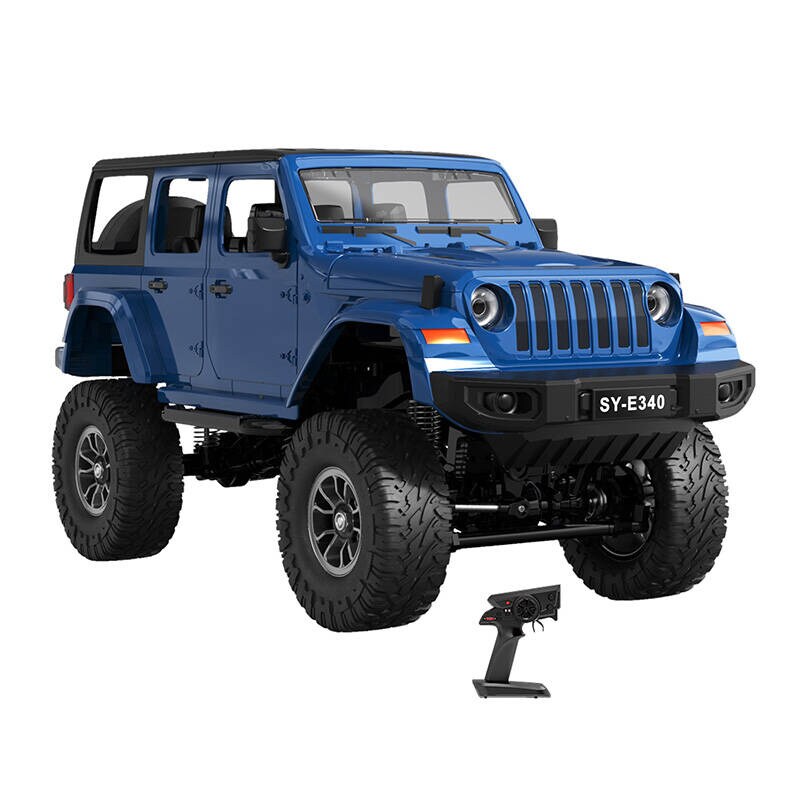 RC fjärrstyrd bil 1:14 Double Eagle (blå) Jeep Crawler Pro E340-003