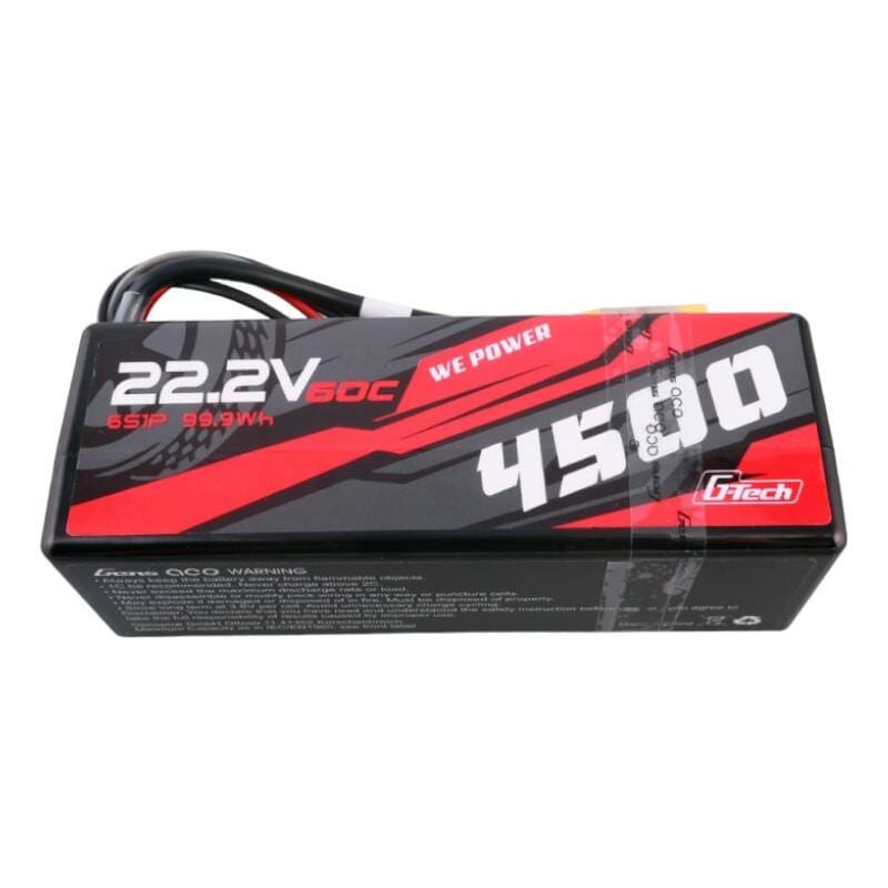Gens ace G-Tech 4500mAh 6S1P 22.2V 60C HardCase RC bil Lipo Batteri 14#