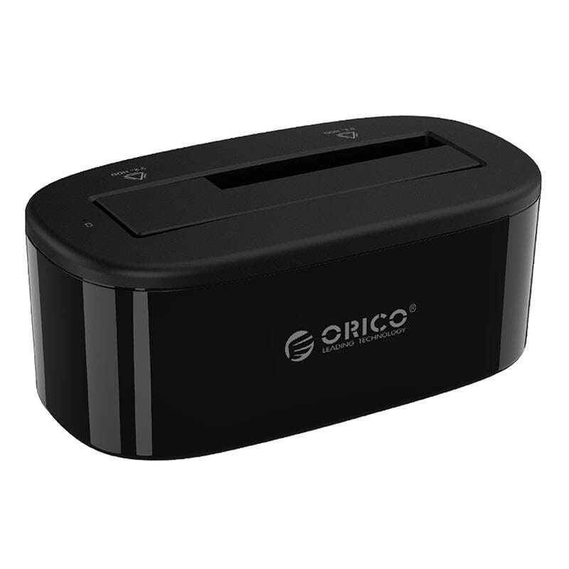 Orico dockningsstation för 2,5 / 3,5" HDD / SSD, 5Gbps, USB-A till USB-B (svart)