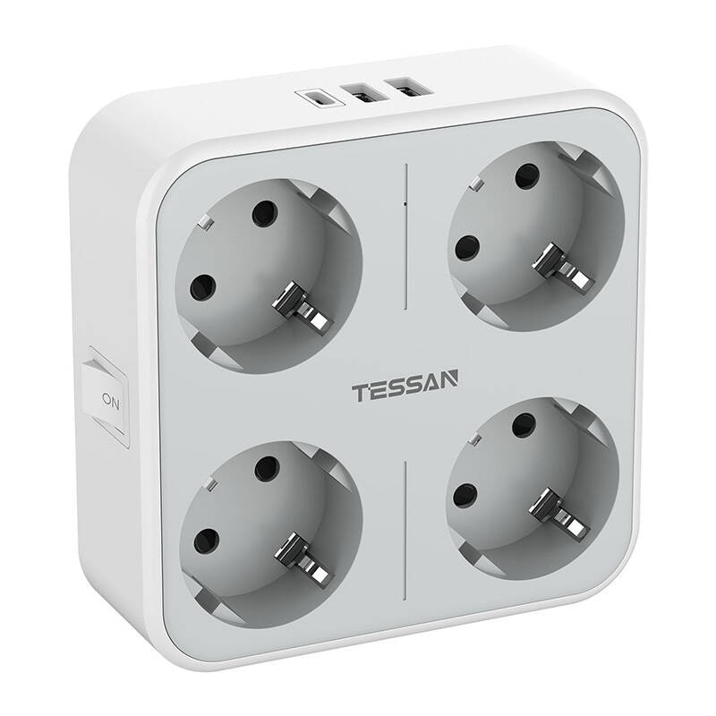 Tessan vägguttag TS-302-DE-C
