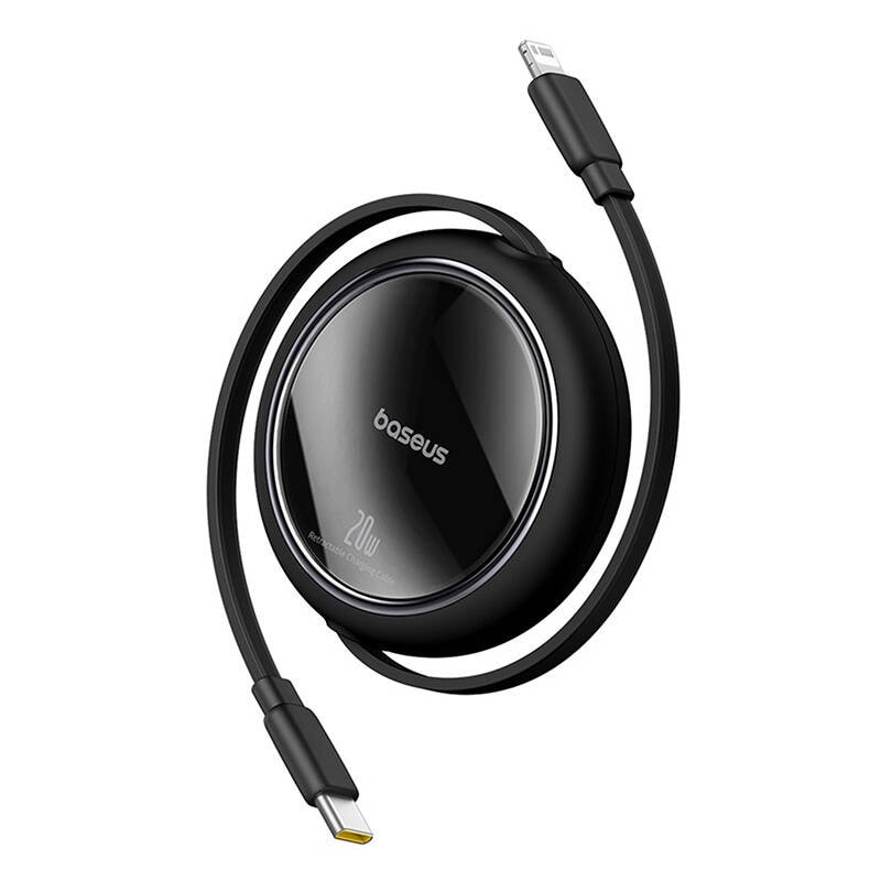 USB-kabel Baseus Free2Pull USB-C till iP 20W 1m (svart)