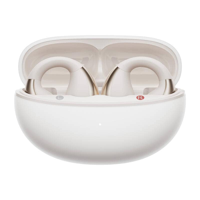 QCY Crossky Clip C30 hörlurar (vit)