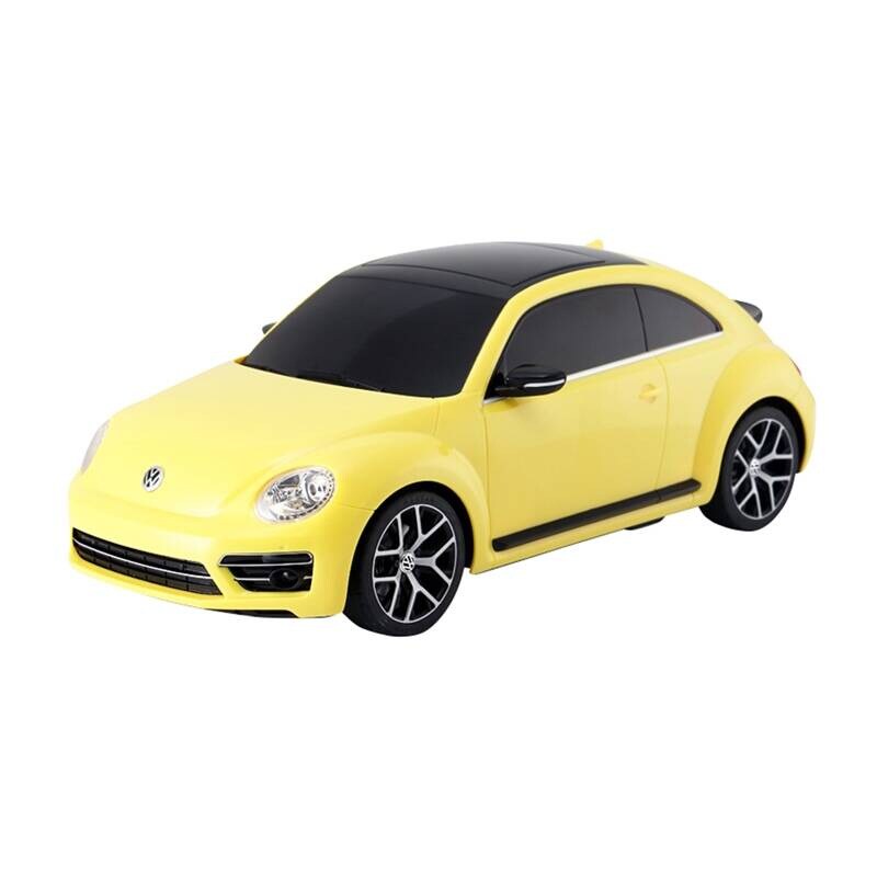 RASTAR R/C 1:14 Volkswagen Beetle fjärrstyrd bil (gul)