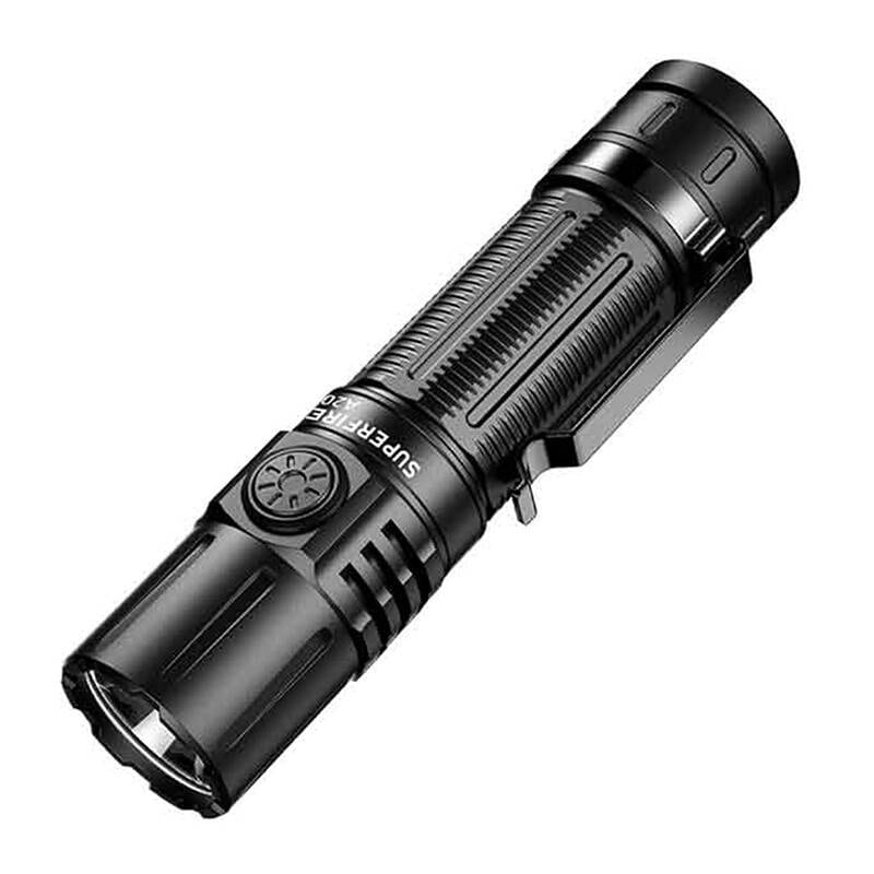 Superfire A20 ficklampa, 1700 lm, 300 m, 5 lägen