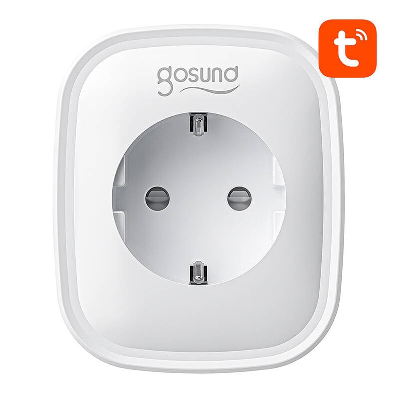 Gosund SP6 Smart WiFi/Bluetooth-uttag 16A med USB-C PD 20W och energimätning