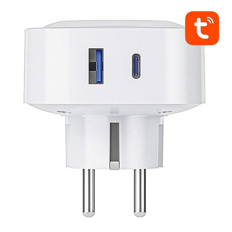 Gosund SP6 Smart WiFi/Bluetooth-uttag 16A med USB-C PD 20W och energimätning