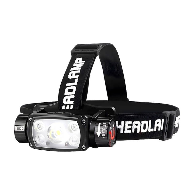 Superfire HE11 pannlampa ficklampa, 640 lm, 20W, 6 lägen, 100m