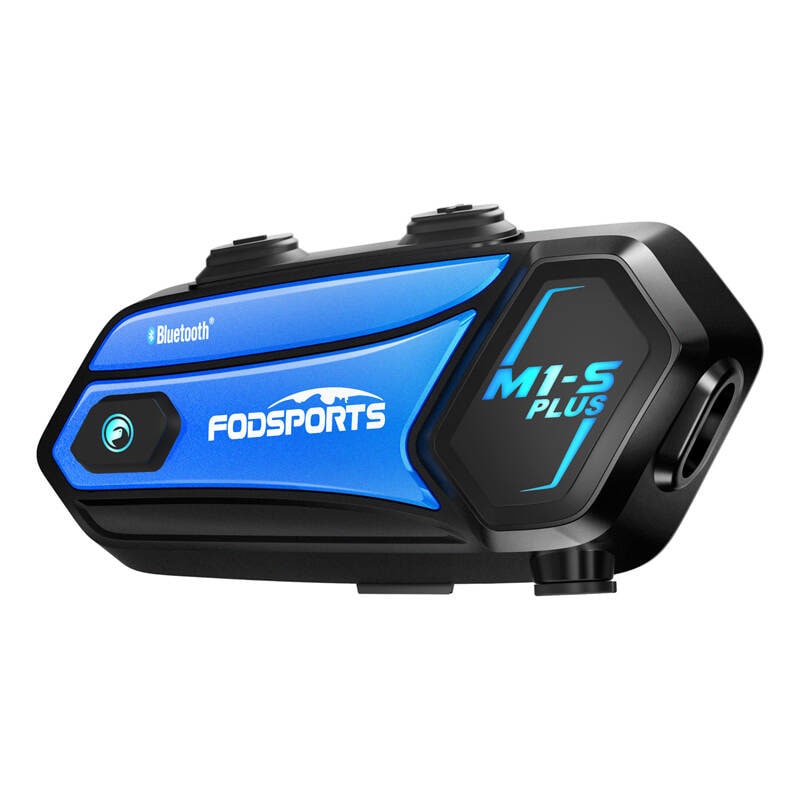 Fodsports M1-S Plus intercom för motorcykel (svart)