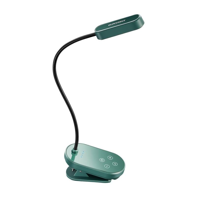 Mini clip-on boklampa Glocusent GLCSNTBL006 grön
