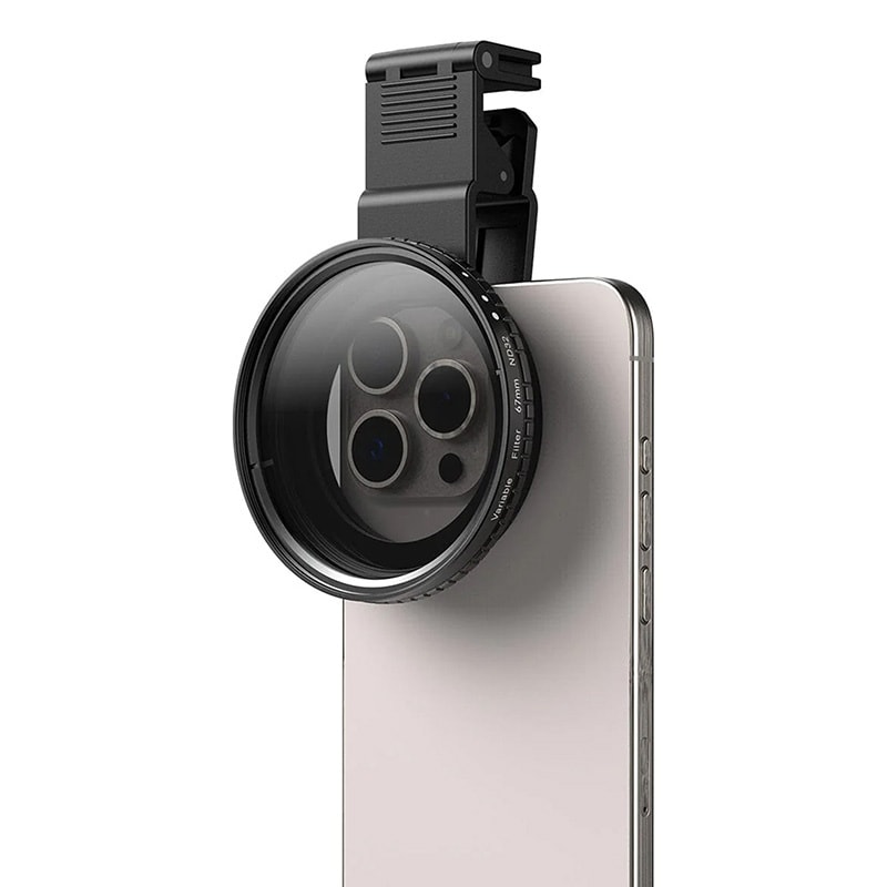 Mobila klämfilter Apexel HD-glas 67mm ND32 APL-67VND32