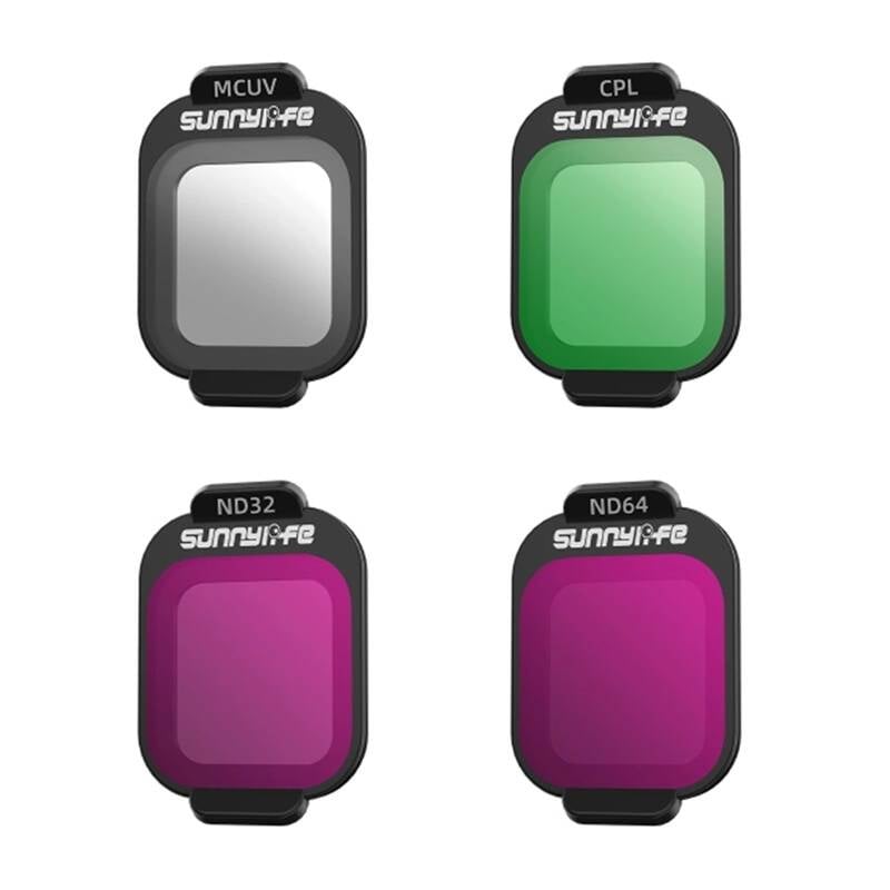 Filtry MCUV, CPL, ND32, ND64 Sunnylife gör DJI Flip
