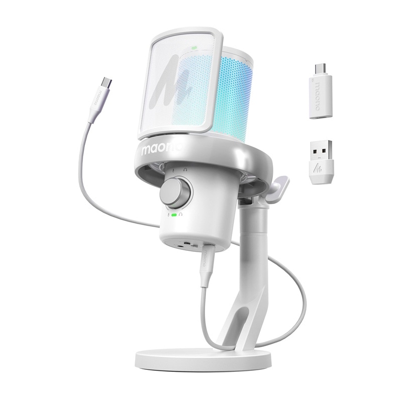Maono DM40 Pro-mikrofon (vit)