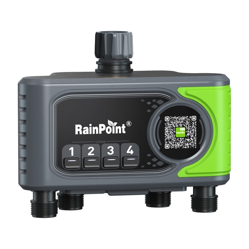 RainPoint WiFi 4-zons bevattningskontroll
