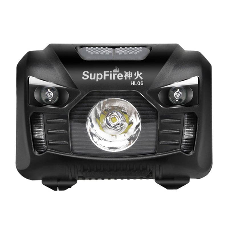Strålkastare Superfire HL06, 500lm, USB