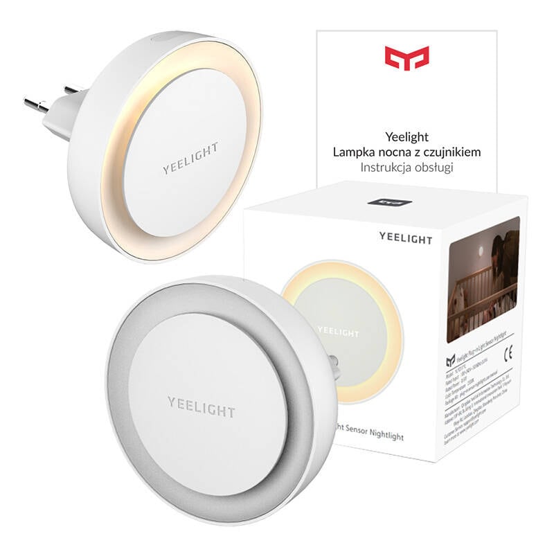 Sensorstyrd plug-in-nattlampa 2700 K med låg energiförbrukning