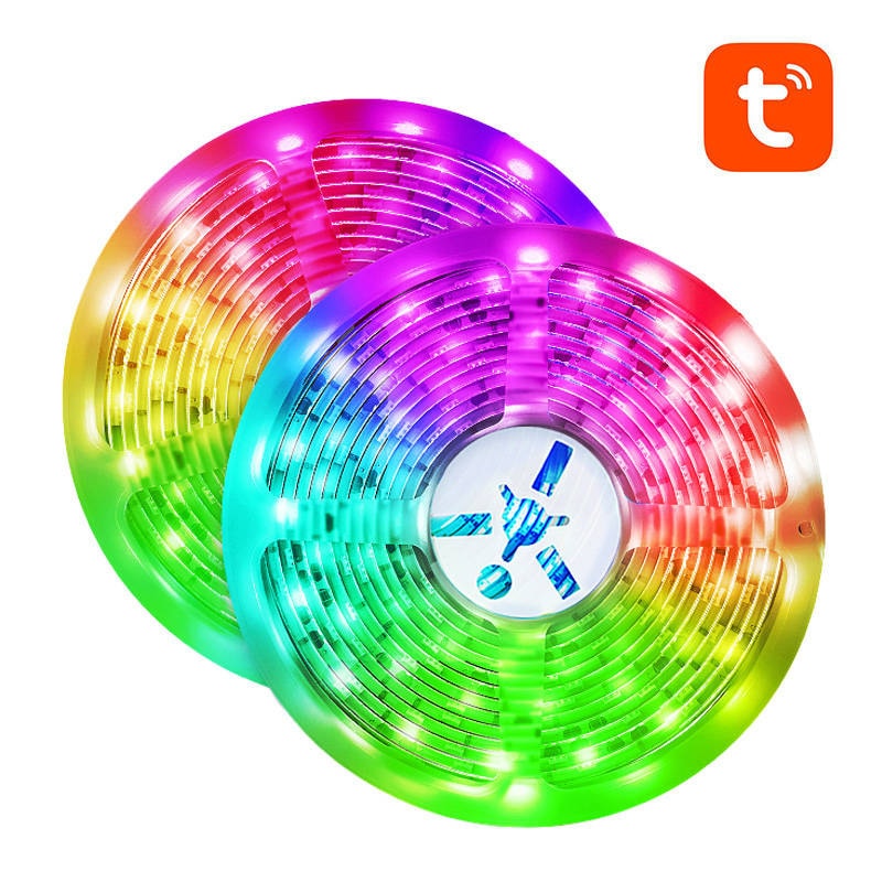 Smart WiFi RGB LED-ljusremsa NiteBird SL3 (2x5m), Tuya