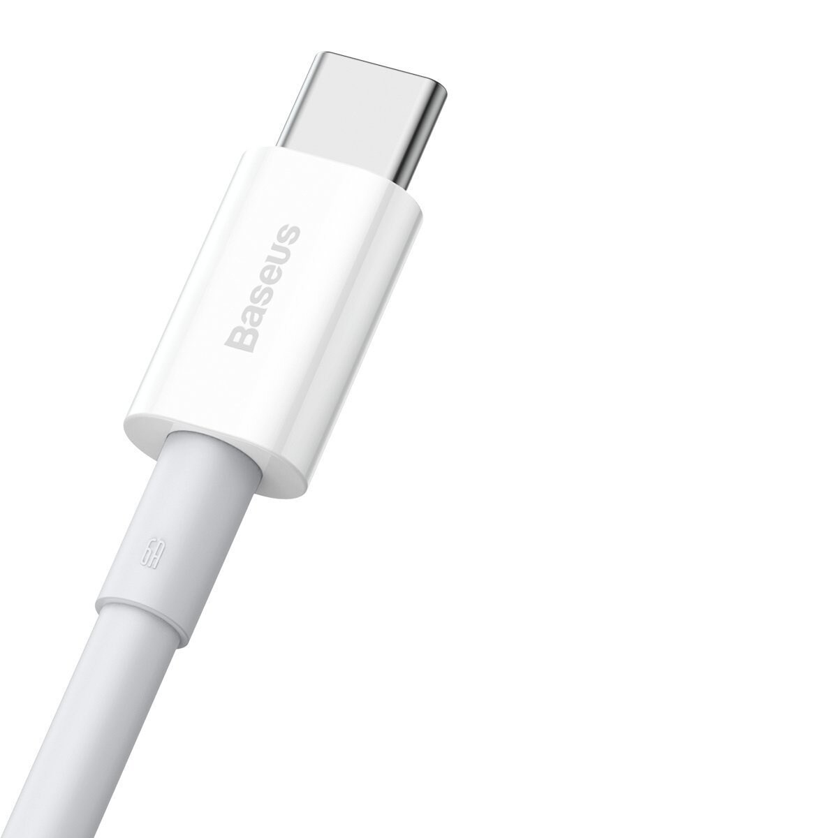 Baseus Superior Series Kabel USB till USB-C, 66W, 2m (vit)