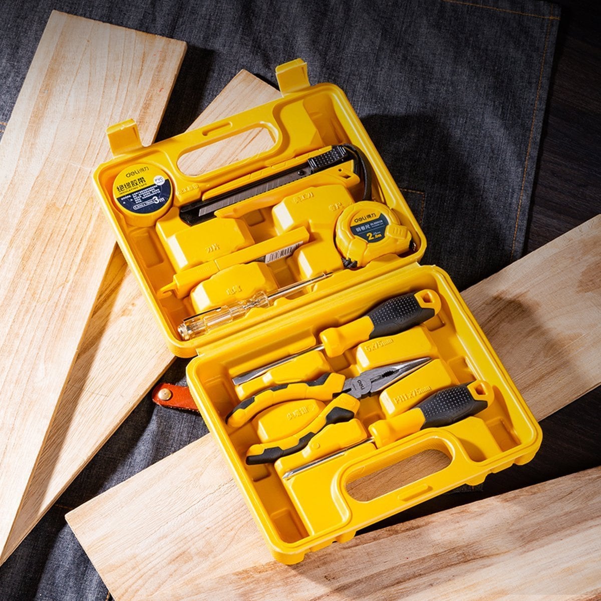 Hushållsverktygssats 8 st Deli-verktyg EDL1008J