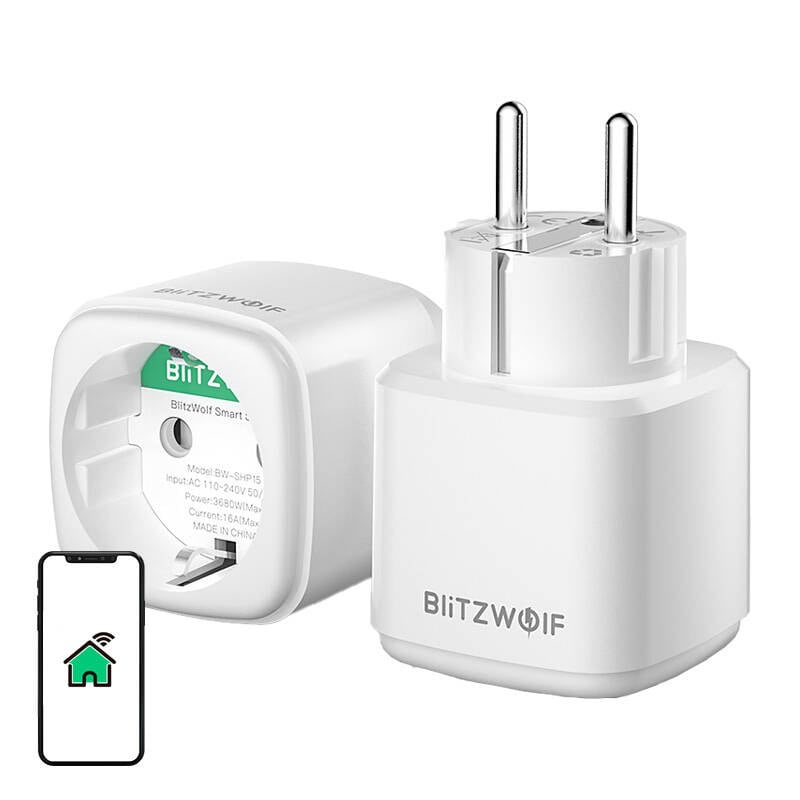 Smart uttag Blitzwolf BW-SHP15, ZigBee, 3680W