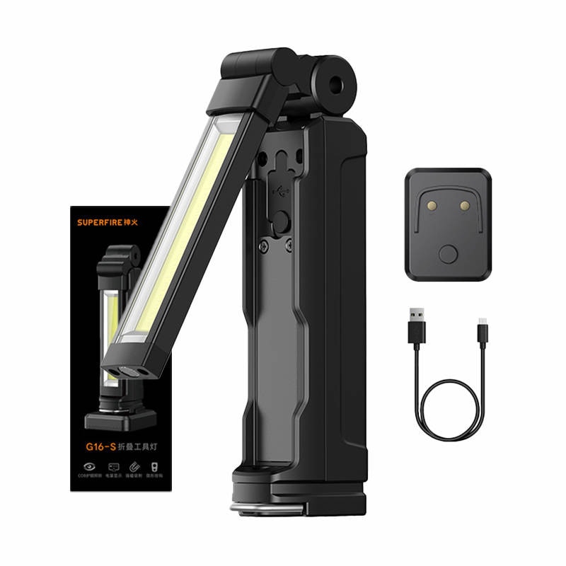 Superfire G16-S multifunktionsficklampa, 800lm, USB-C