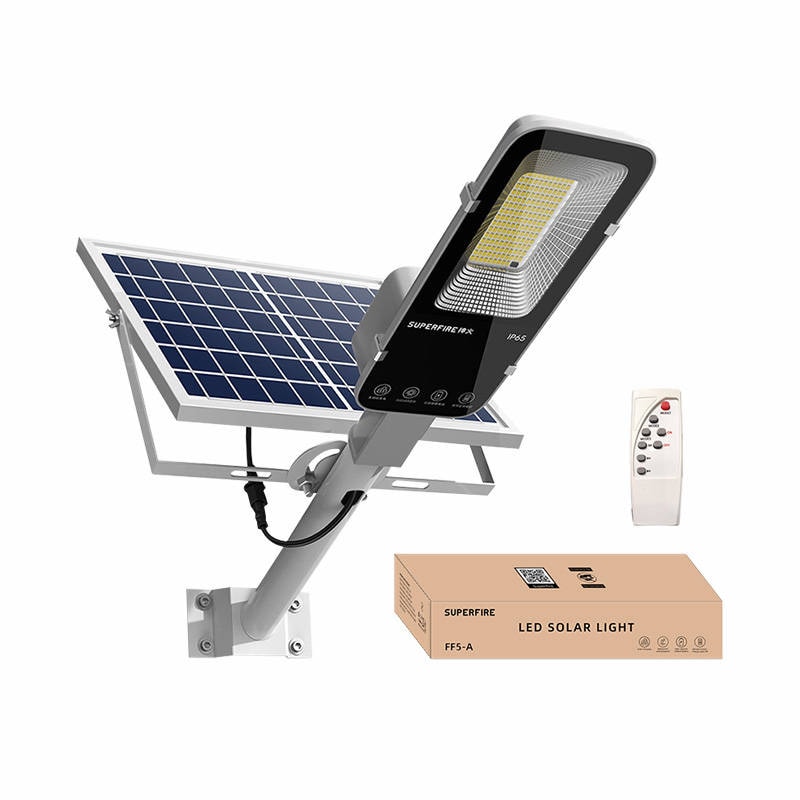 Superfire Solcellslampa – 63 W, 500 lm, 5000 mAh