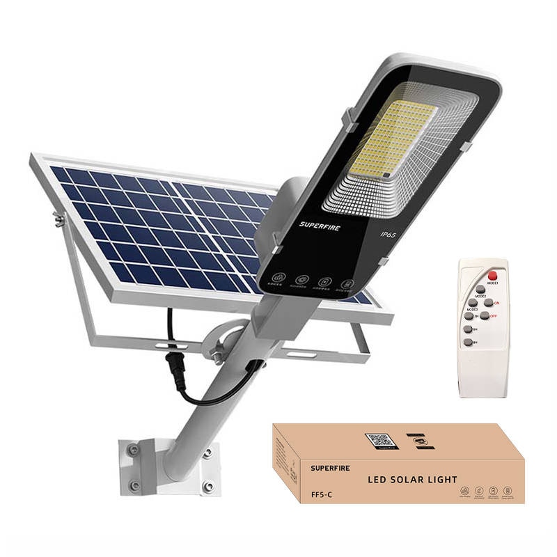 Solcellslampa Superfire FF5-C, 263W, 1200lm, 15000mAh