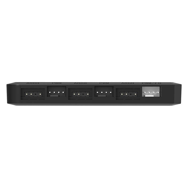 Fläktkontrollbox för dator Darkflash RC2 RGB PWM + fjärrkontroll (svart) / Fläktkontroll / Modul