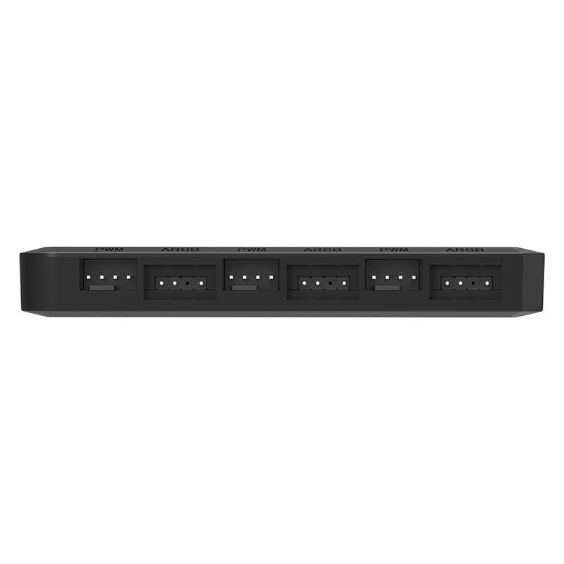 Fläktkontrollbox för dator Darkflash RC2 RGB PWM + fjärrkontroll (svart) / Fläktkontroll / Modul