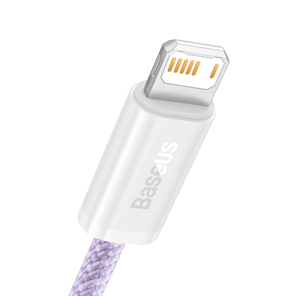 Baseus Dynamisk kabel USB till Lightning, 2,4 A, 2 m (lila)