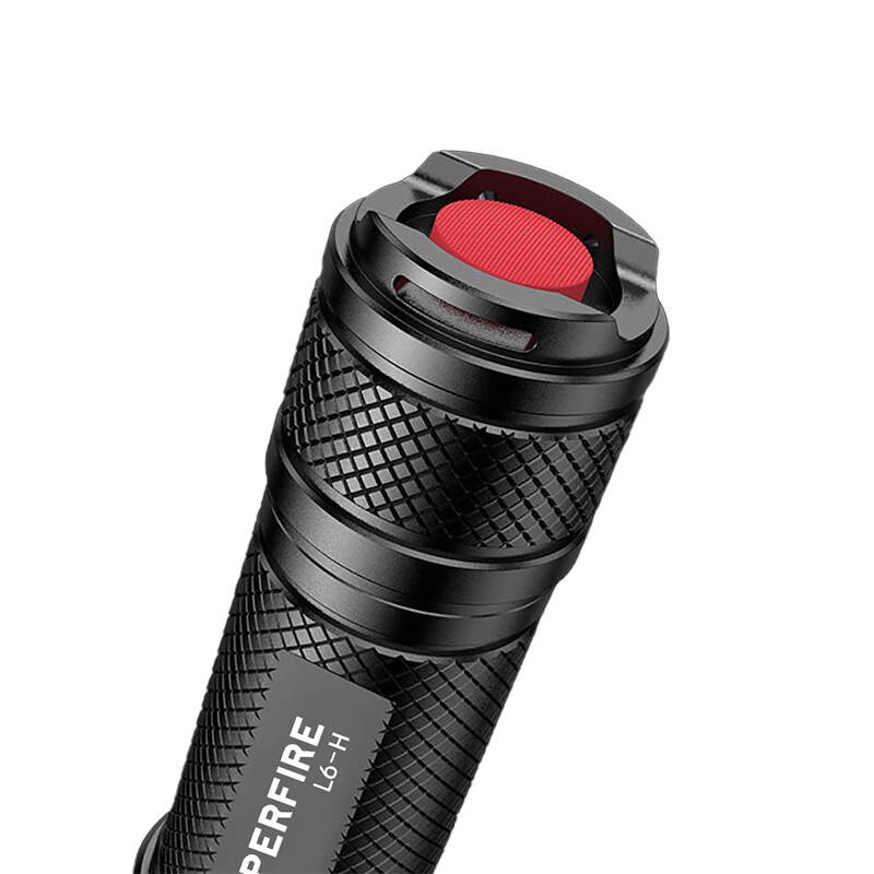 Superfire L6-H ficklampa, 900 lm, 15W, USB-C, 5 lägen
