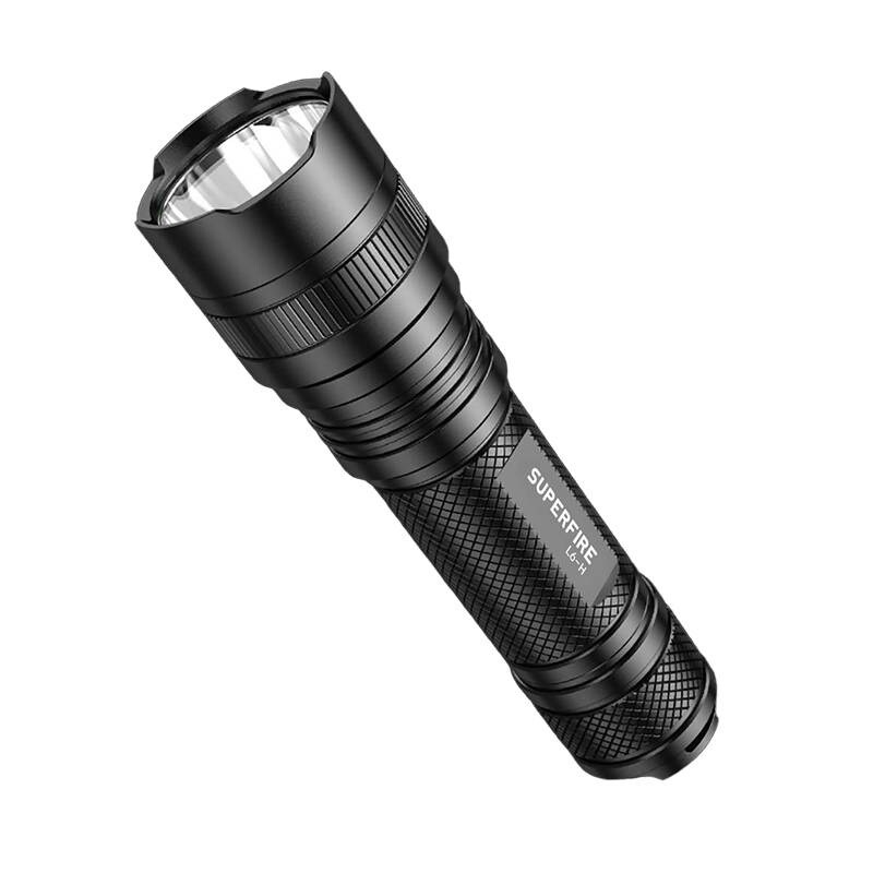Superfire L6-H ficklampa, 900 lm, 15W, USB-C, 5 lägen