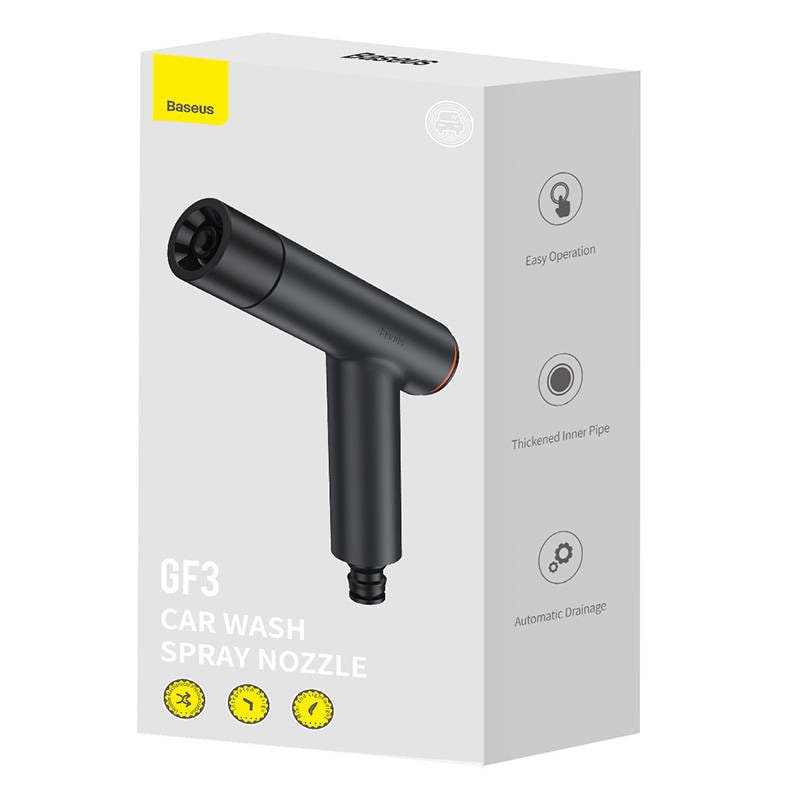 Bevattningsmunstycke för Baseus GF3 trädgårdsslang (svart)