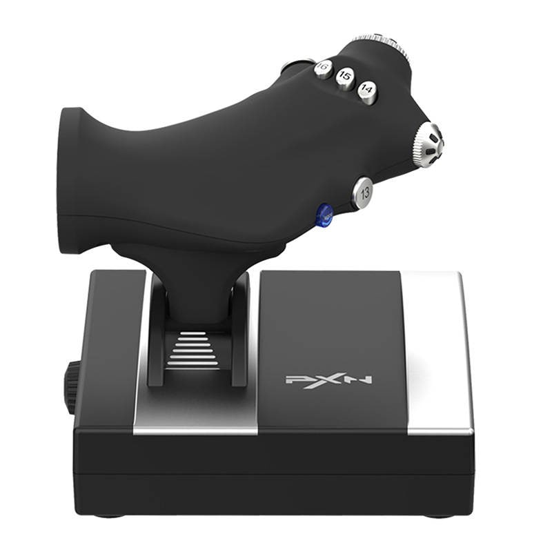 PXN-2119 PRO joystick flygkontroll / flygsimulator joystick / joystick med gasreglage