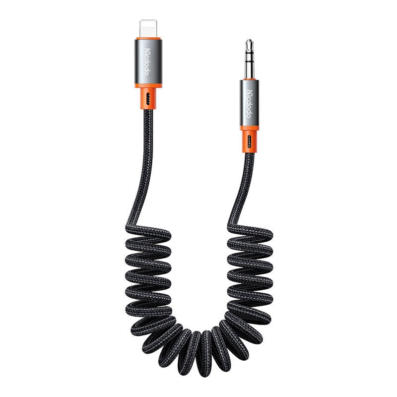 Kabel Mcdodo CA-0890 Lightning till 3,5 mm AUX mini-jack, 1,8 m (svart)