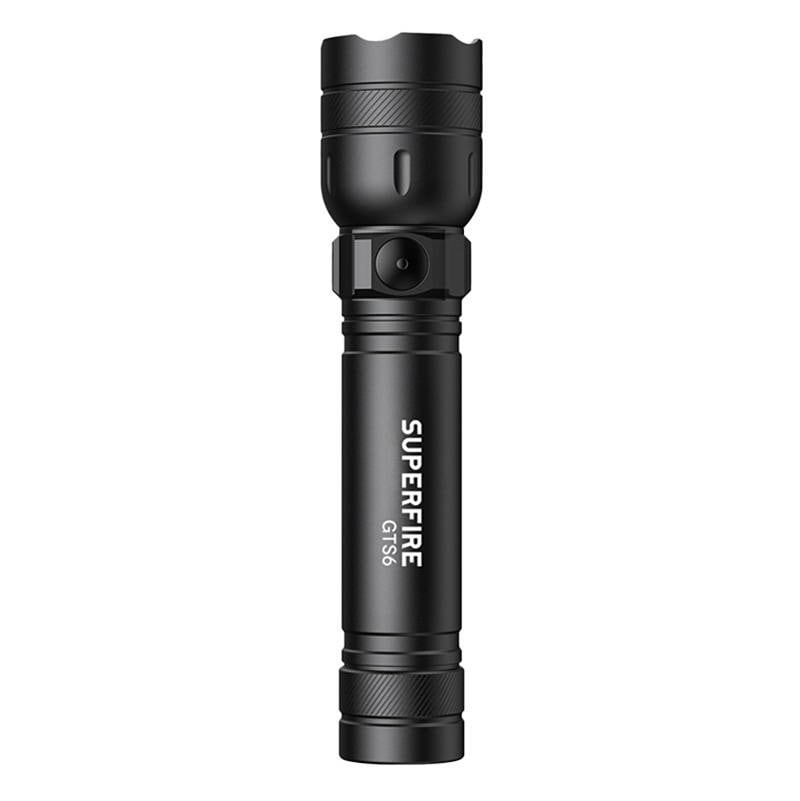 Superfire GTS6 ficklampa, 360 lm, USB-C, 7W, 5 lägen, 150m