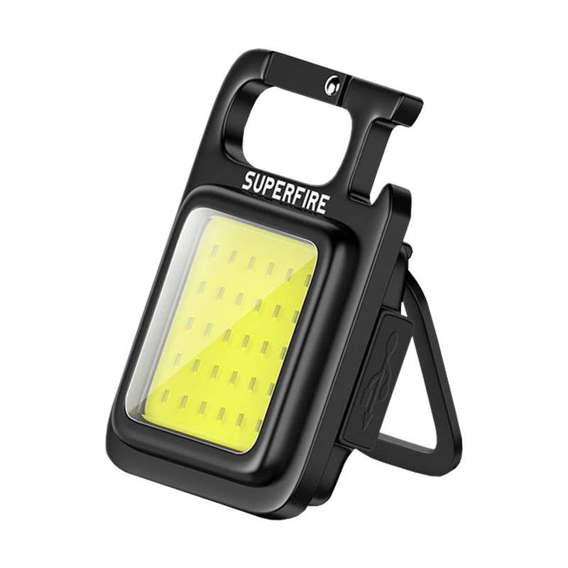 Superfire MX16 ficklampa, 600 lm, 500 mAh, USB-C, 4 lägen
